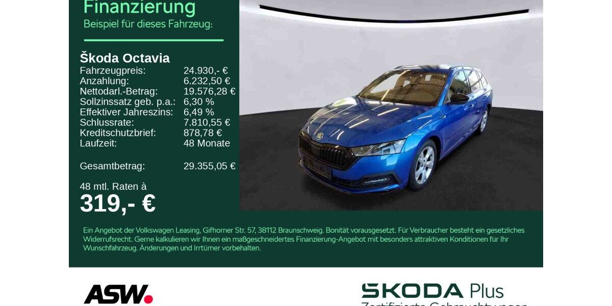 Skoda Octavia 93.990 km 24.930 &euro; Bad Rappenau 74906