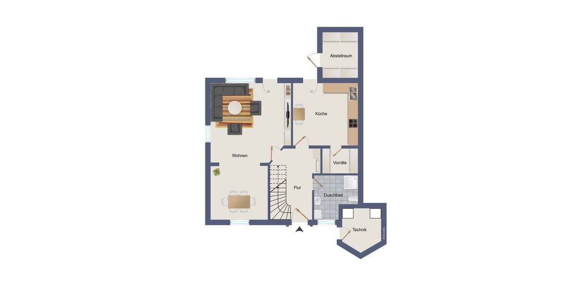 Doppelhaushälfte Langendorf - 4 Zimmer, 111 m&sup2;, 175.000&euro; | Angebot:26451120