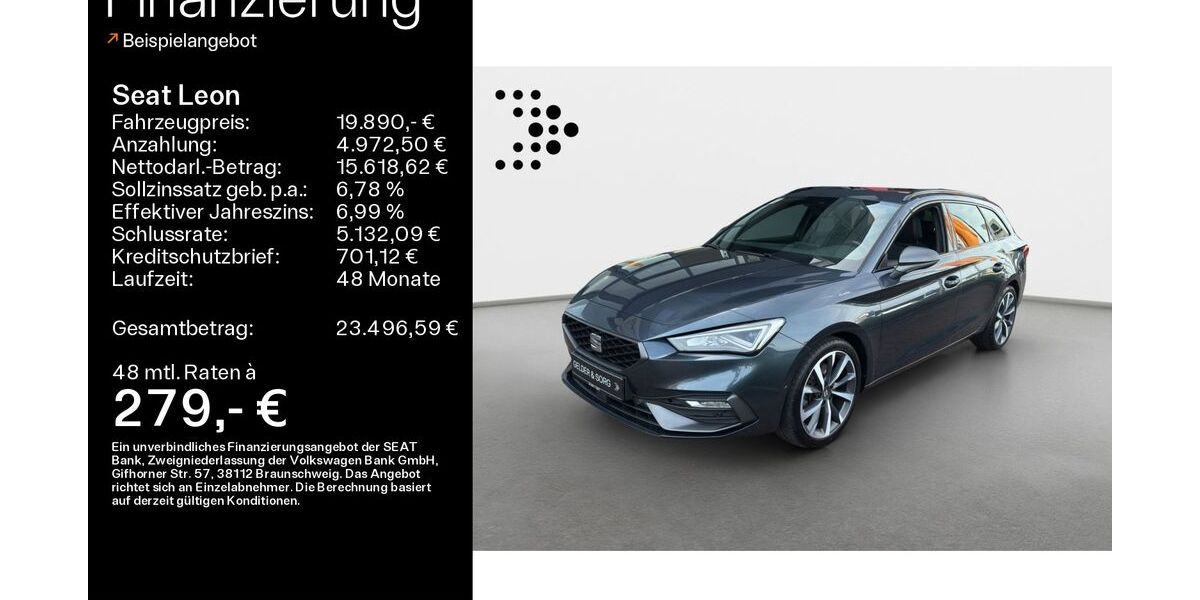 Seat Leon 60.250 km 19.890 &euro; Lichtenfels 96215