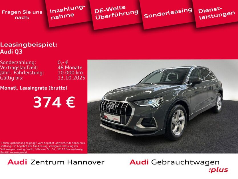 Audi Q3 6.044 km 39.450 € Hannover 30179