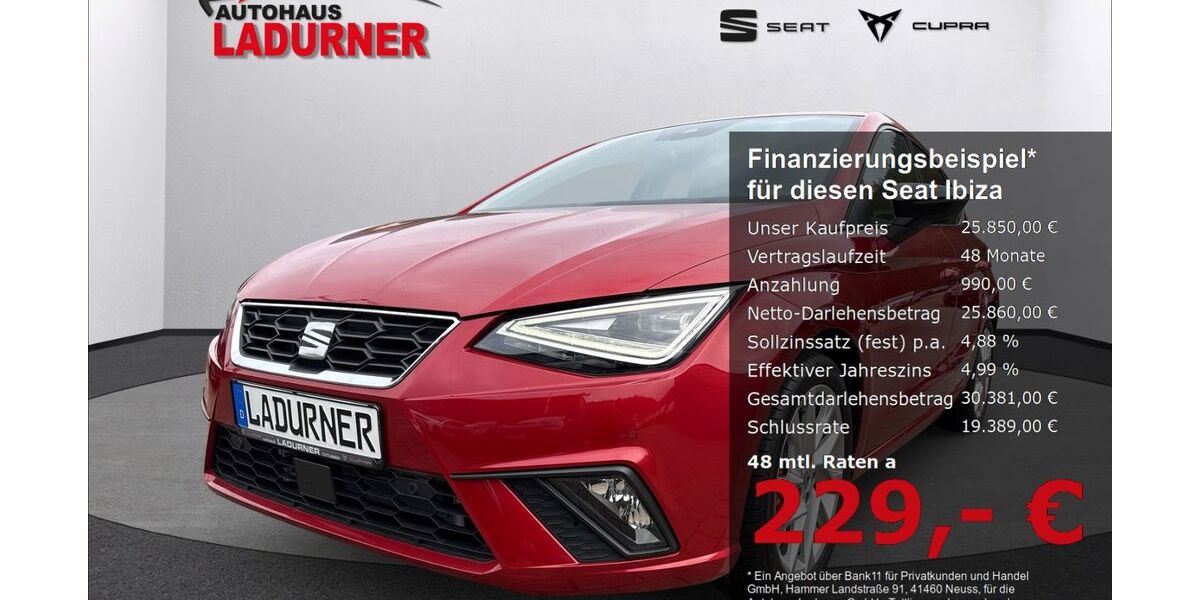 Seat Ibiza 2.950 km 25.850 &euro; Tuttlingen 78532