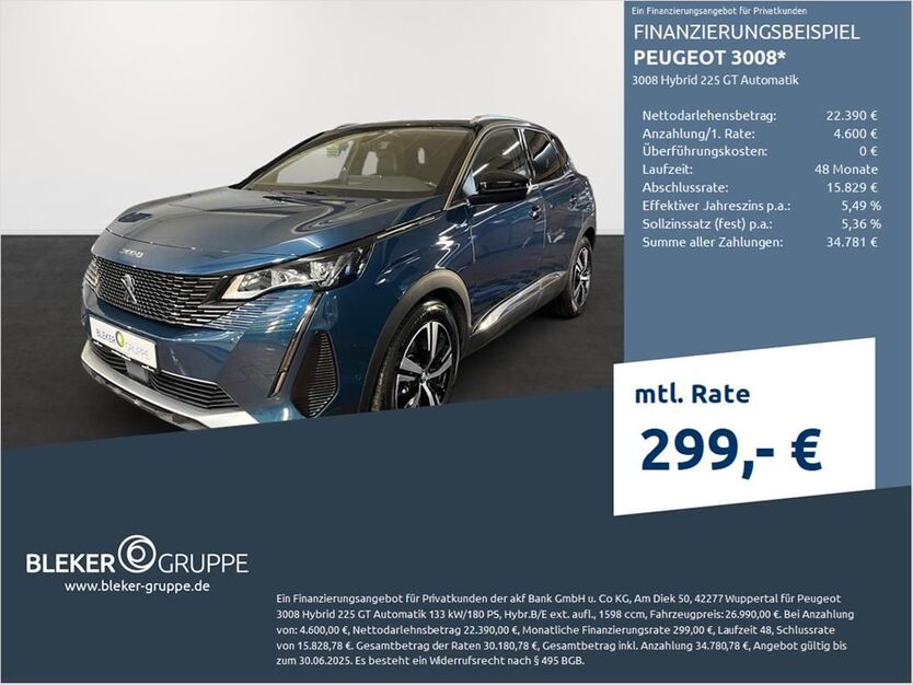 Peugeot 3008 53.070 km 21.380 € Münster - Amelsbüren 48163