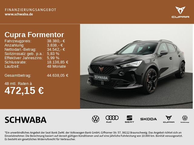 Cupra Formentor 62.506 km 38.380 € Gersthofen 86368