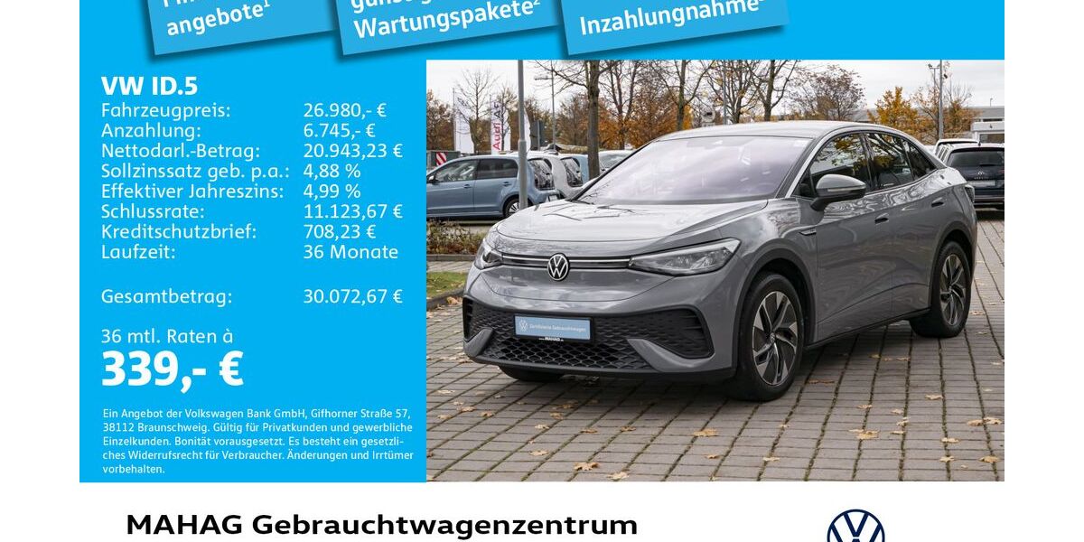 VW ID.5 29.771 km 26.980 &euro; München 80935