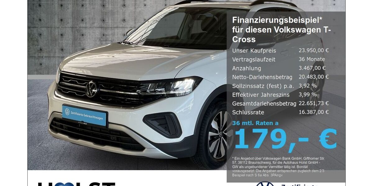 VW T-Cross 10.378 km 23.950 &euro; Scheeßel 27383