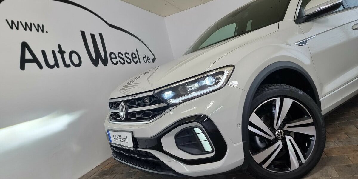VW T-Roc R-Line 2025 LED-Matrix IQ Kamera VIC DSG 28.600 km 27.900 &euro; Garrel 49681