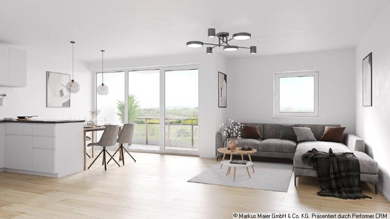 Etagenwohnung Dorfen - 2 Zimmer, 66 m&sup2;, 410.650&euro; | Angebot:25821356