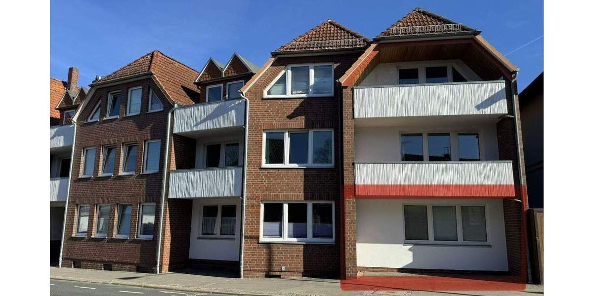 Etagenwohnung Uelzen - 3 Zimmer, 61 m&sup2;, 118.000&euro; | Angebot:25424572