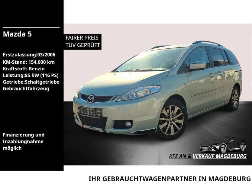 Mazda 5 154.000 km 4.450 € Magdeburg 39118