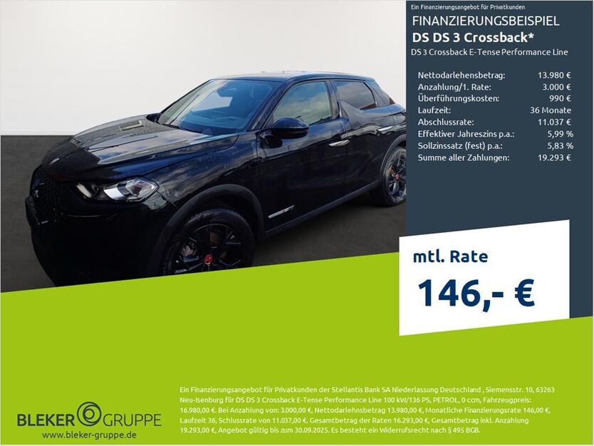 DS Automobiles DS3 Crossback 40.795 km 16.980 € Münster - Amelsbüren 48163