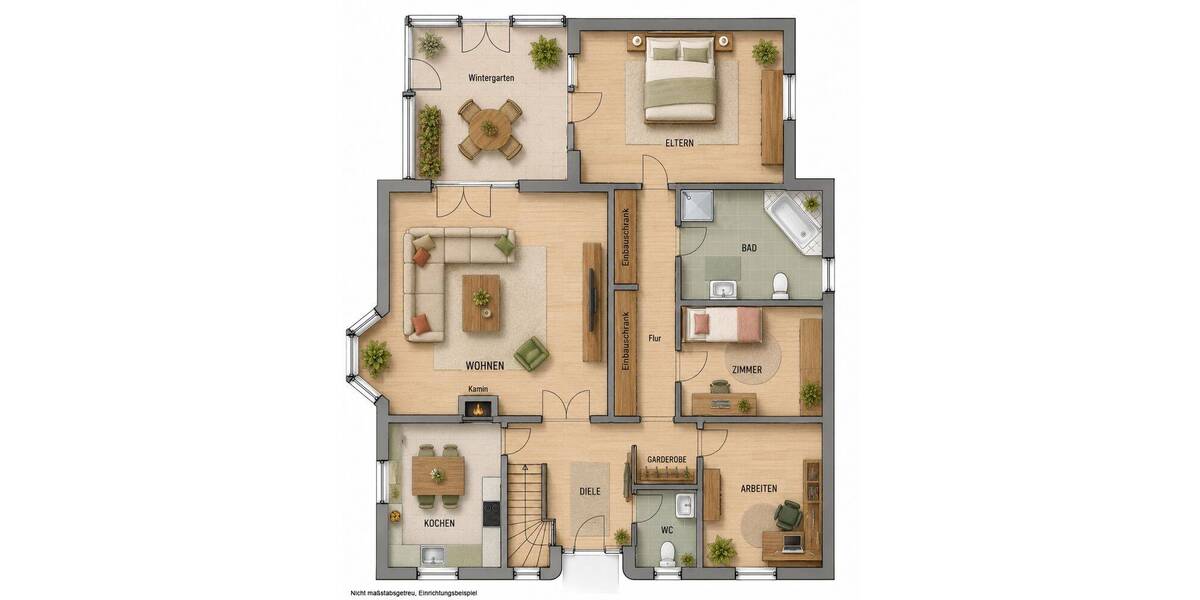 Bungalow Badendorf - 4 Zimmer, 162 m&sup2;, 698.500&euro; | Angebot:26807046