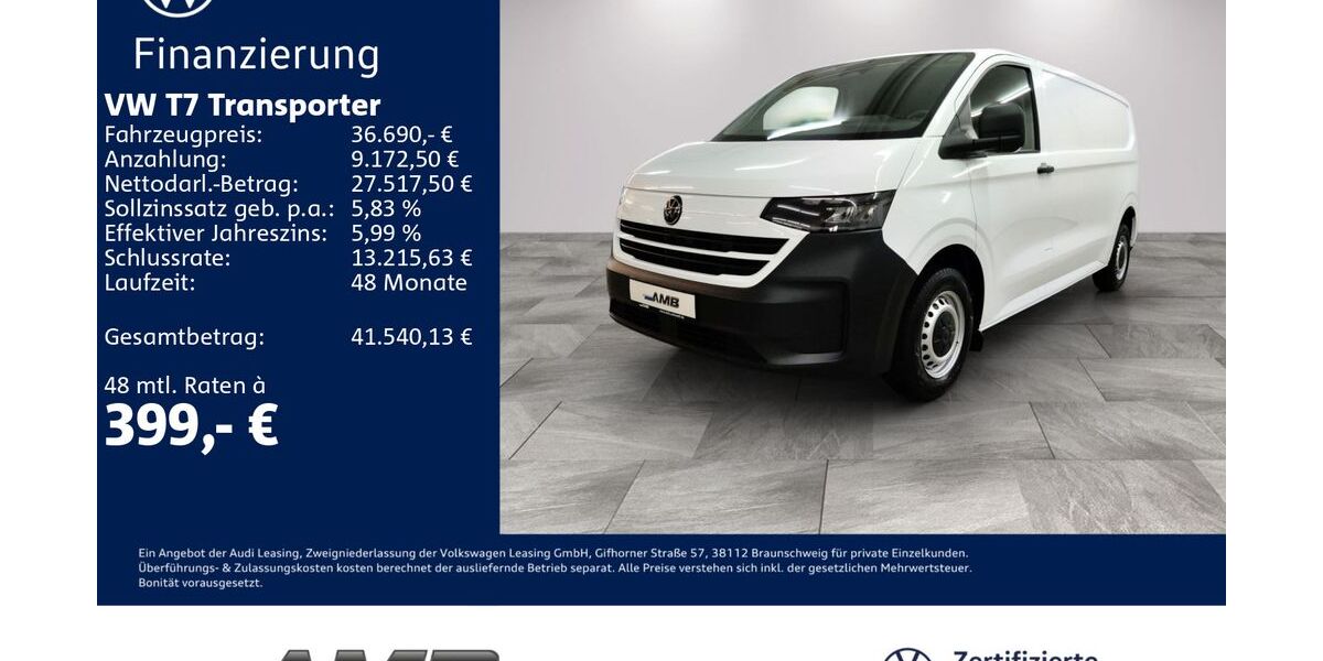 VW T7 Transporter 13.500 km 35.980 &euro; Borna 04552
