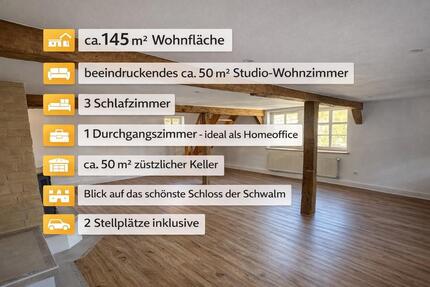 Wohnung Schwalmstadt - 5 Zimmer, 145 m&sup2;, 950&euro; | Angebot:25298613