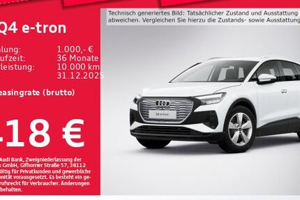 Audi Q4 e-tron 19.234 km 42.449 &euro; Eching 85386