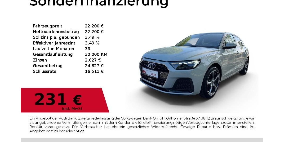 Audi A1 7.940 km 22.200 &euro; Dessau-Roßlau 06844