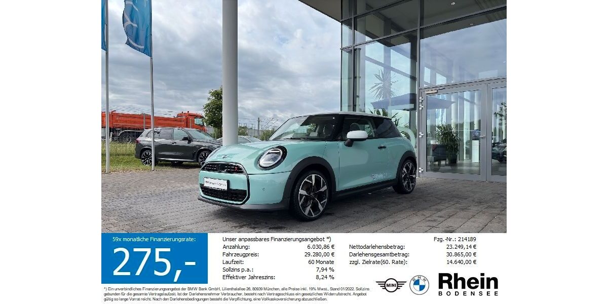 Mini Cooper S 22.532 km 28.860 &euro; Friedrichshafen 88046