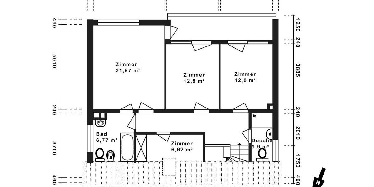Einfamilienhaus Burgwedel - 4.5 Zimmer, 162 m&sup2;, 1.520&euro; | Angebot:26047176