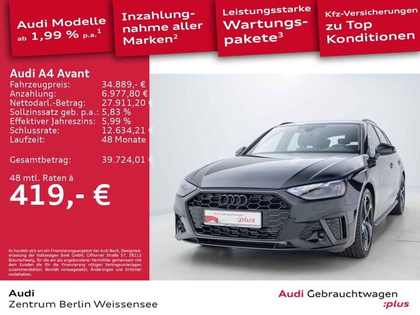 Audi A4 11.000 km 34.589 € Berlin 13088