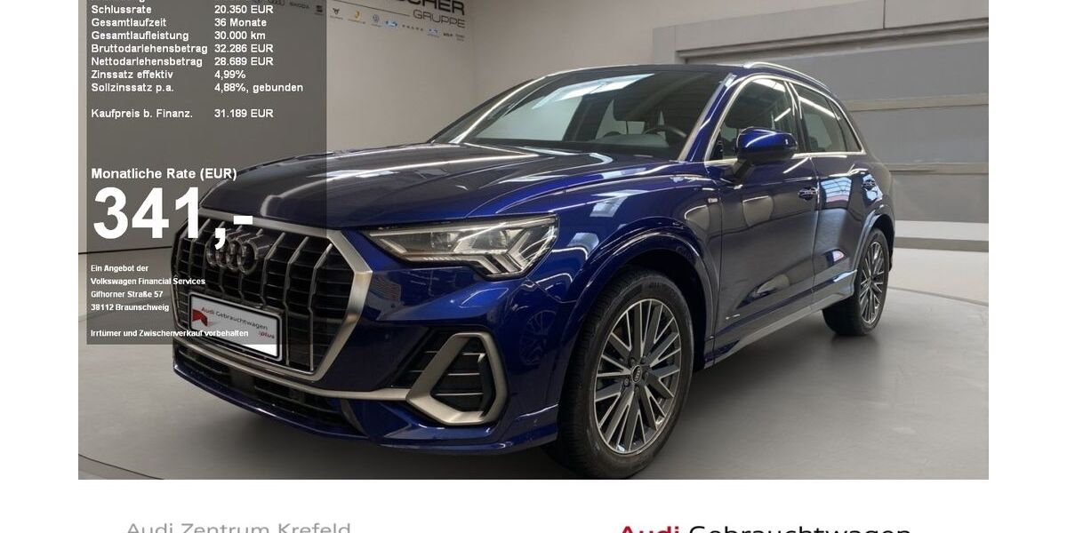 Audi Q3 62.709 km 30.887 &euro; Krefeld 47805