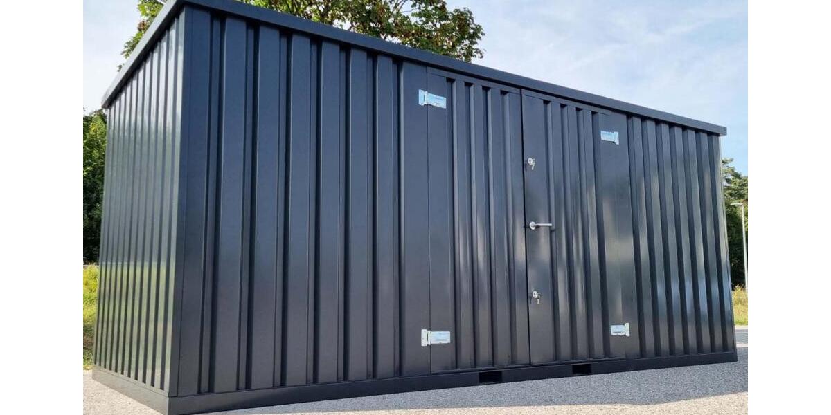 Lagercontainer 6m Schnellbaucontainer Geräteschuppen CONTAINER zimmer