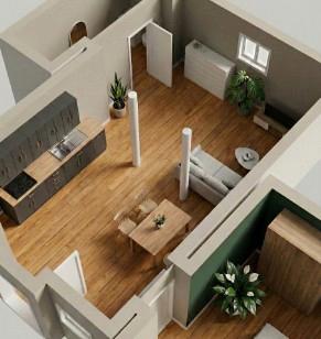 Erdgeschoßwohnung Klipphausen - 2 Zimmer, 65 m&sup2;, 1.250&euro; | Angebot:25233760