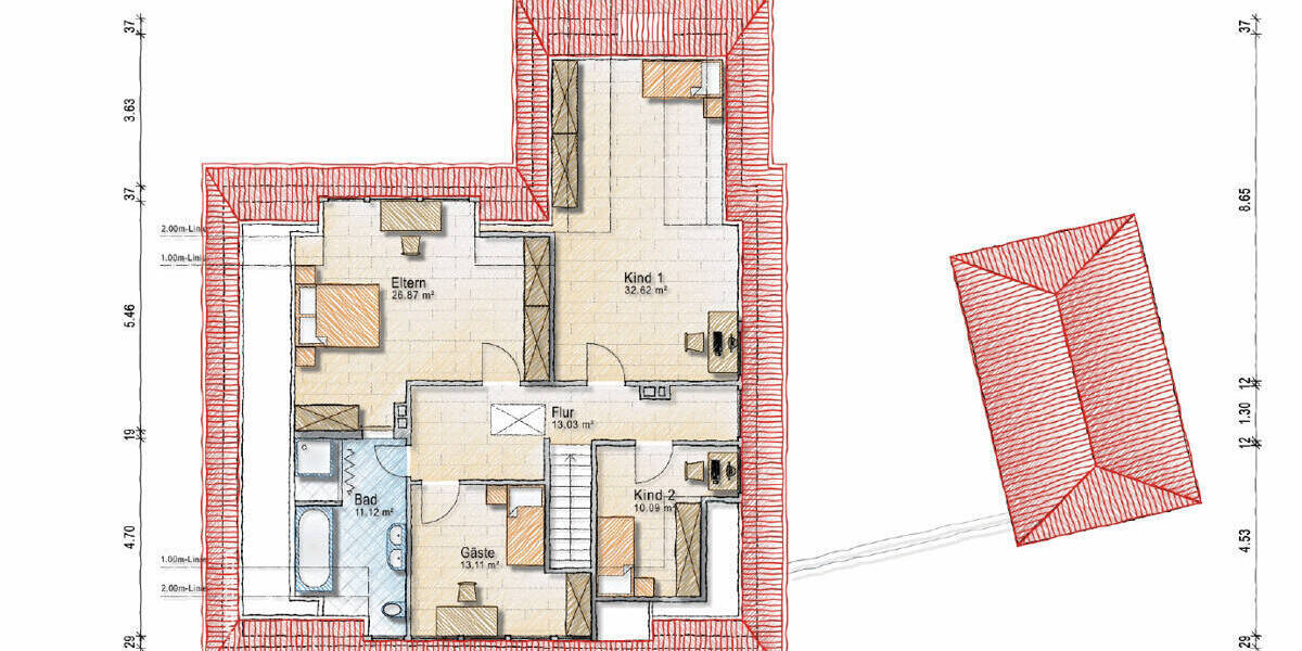 Einfamilienhaus Stadthagen - 6 Zimmer, 225 m&sup2;, 695.000&euro; | Angebot:26486927
