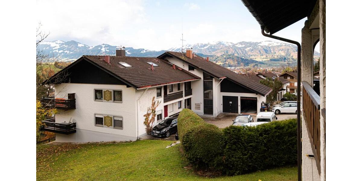 Etagenwohnung Sonthofen - 1.5 Zimmer, 38 m&sup2;, 820&euro; | Angebot:25405471