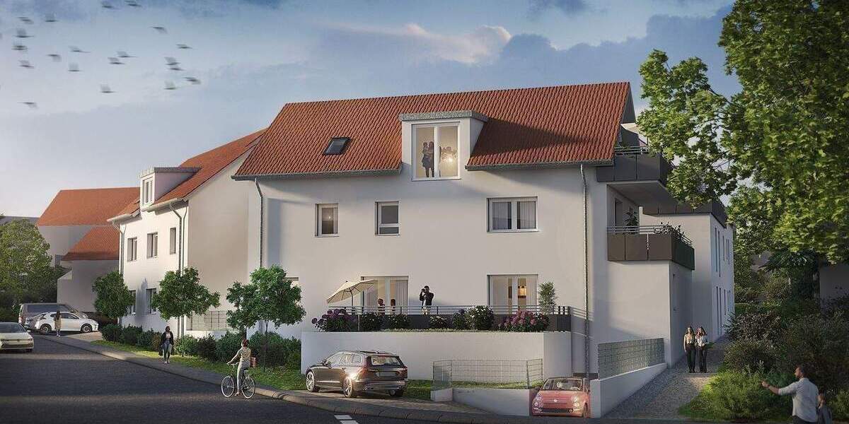 Etagenwohnung Gerbrunn - 2 Zimmer, 48 m&sup2;, 329.000&euro; | Angebot:25355912