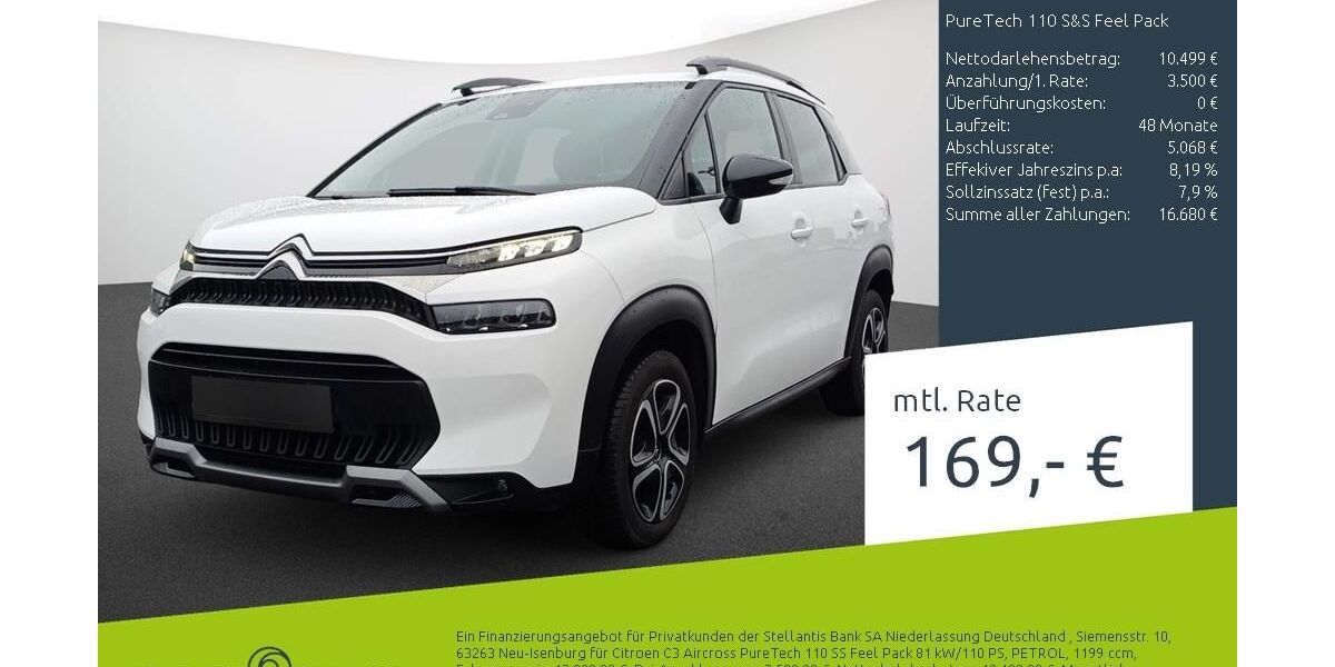 Citroen C3 Aircross 12.586 km 13.444 &euro; Bocholt 46395