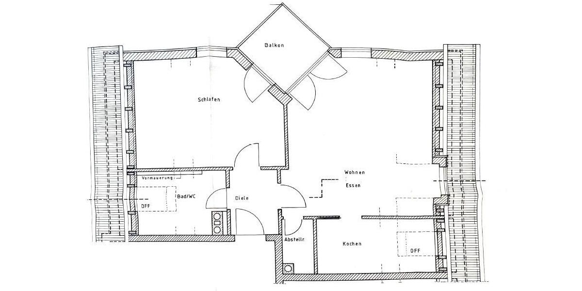 Dachgeschoßwohnung Aichach - 2 Zimmer, 55 m&sup2;, 730&euro; | Angebot:25040777