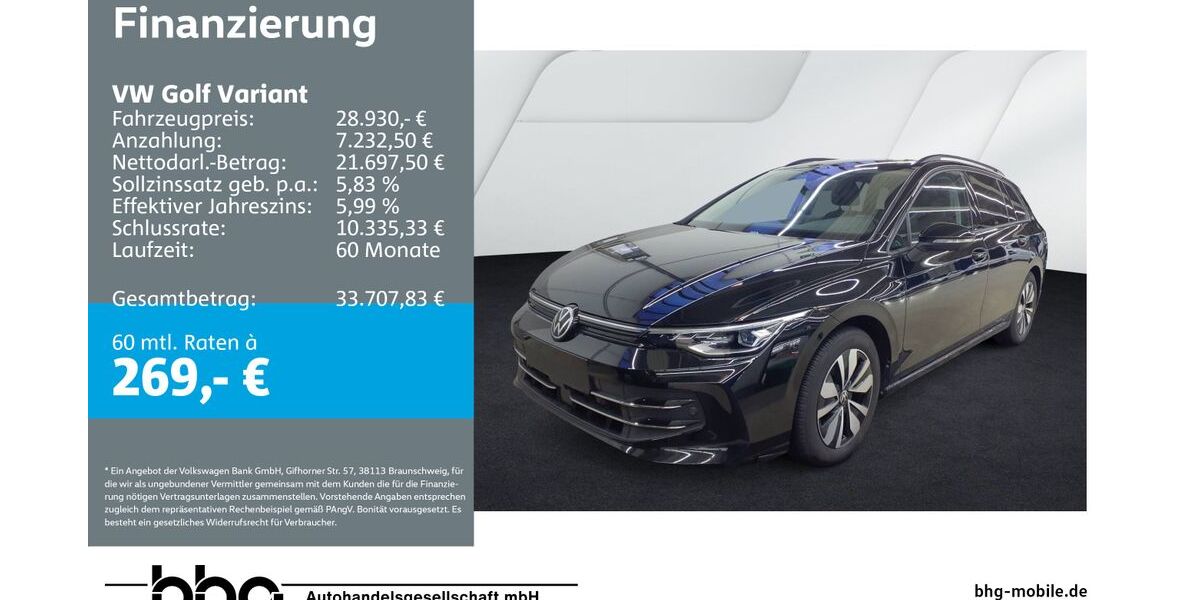 VW Golf 20.479 km 28.930 &euro; Bühl 77815