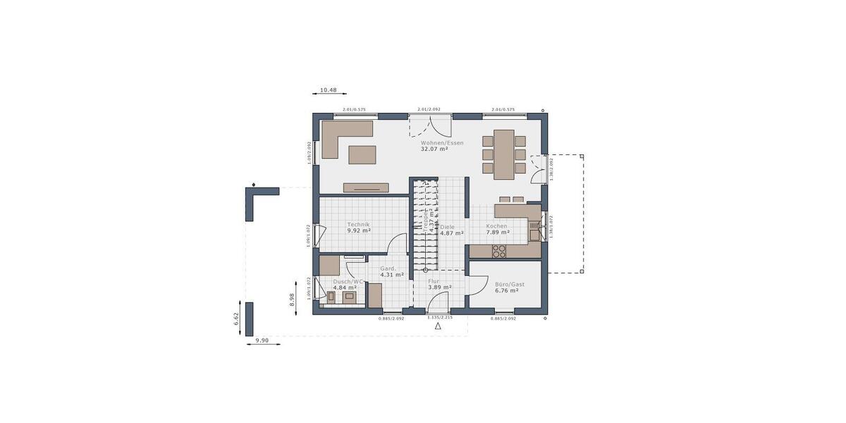 Einfamilienhaus Knüllwald - 5 Zimmer, 157 m&sup2;, 1.487&euro; | Angebot:22928548