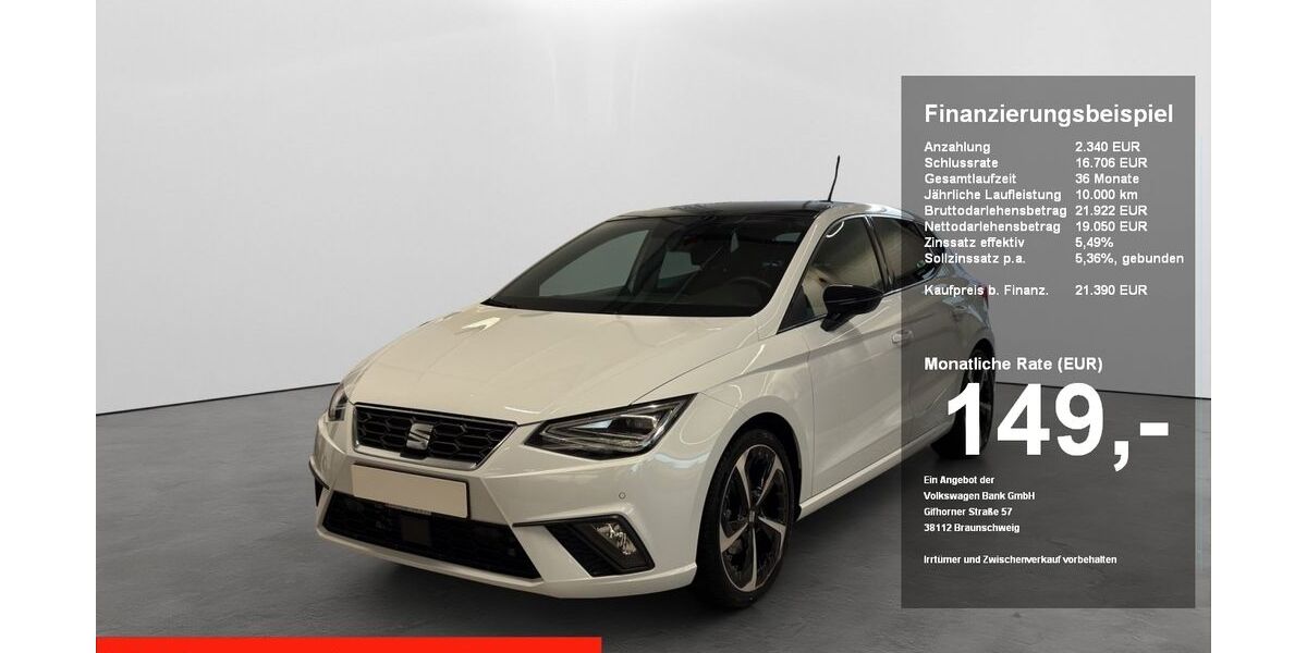 Seat Ibiza 25.040 km 21.350 &euro; Regensburg 93055