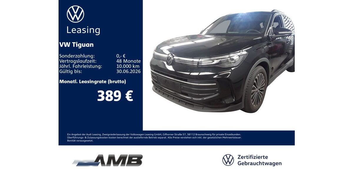 VW Tiguan 8.610 km 35.480 &euro; Borna 04552