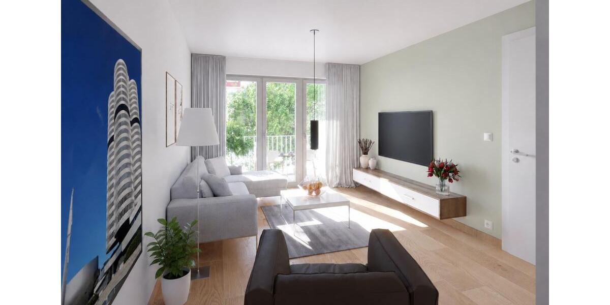 Etagenwohnung München Schwabing-Freimann - 2 Zimmer, 42 m&sup2;, 525.000&euro; | Angebot:27021893