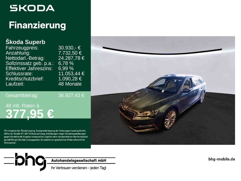 Skoda Superb 72.986 km 30.930 € Freudenstadt 72250