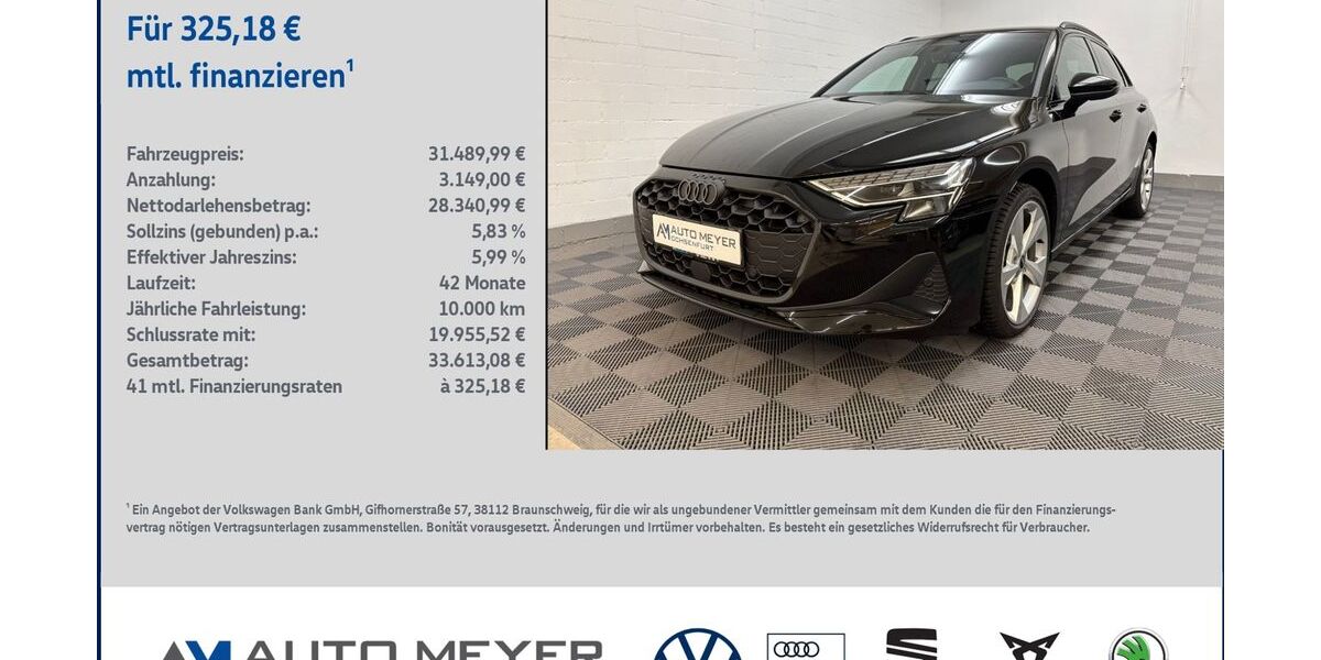 Audi A3 8.000 km 31.490 &euro; Ochsenfurt 97199