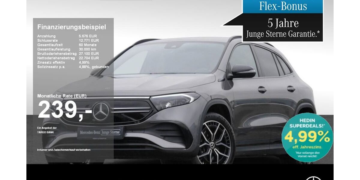 Mercedes-Benz EQA 43.365 km 27.890 &euro; Saarbrücken 66117