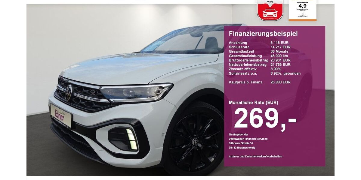VW T-Roc 29.980 km 26.880 &euro; Albbruck 79774