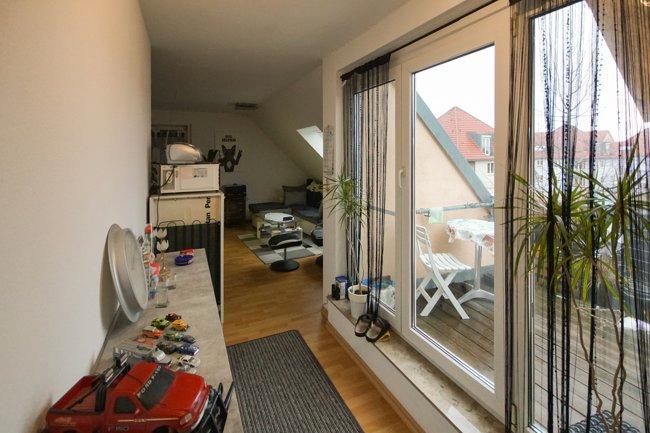 Dachgeschoßwohnung Schkeuditz - 2 Zimmer, 47 m&sup2;, 110.000&euro; | Angebot:26770731
