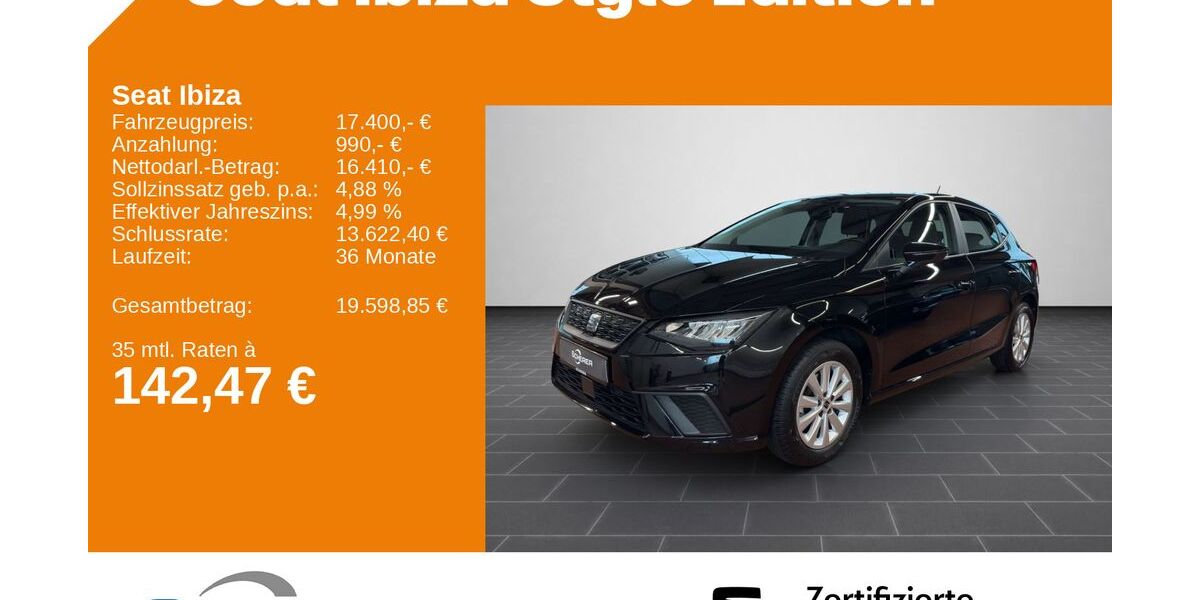 Seat Ibiza 14.741 km 17.400 &euro; Kaiserslautern 67657