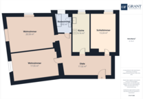 Wohnung zum Kaufen in Augsburg 480.000 € 82 m²
