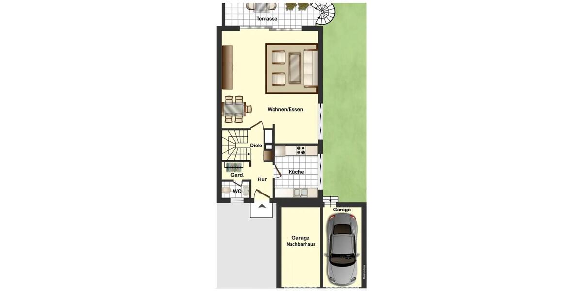 Doppelhaushälfte Velbert Pöthen - 5 Zimmer, 161 m&sup2;, 385.000&euro; | Angebot:24315020