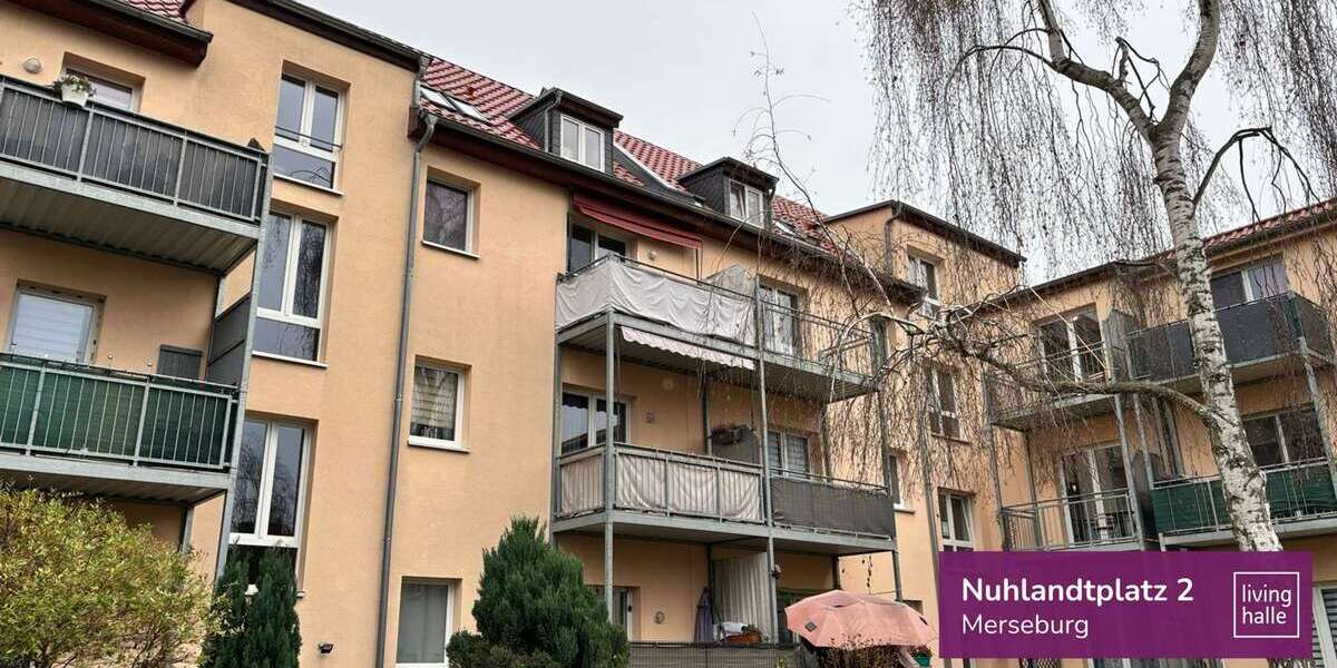Wohnung zum Mieten in Merseburg 565 € 74.8 m² 3 zimmer