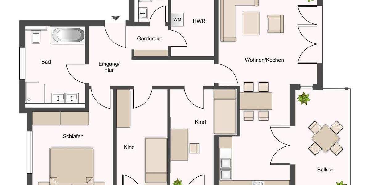 Etagenwohnung Muldestausee Pouch - 4 Zimmer, 115 m&sup2;, 399.000&euro; | Angebot:25673858