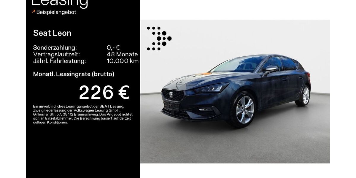 Seat Leon 9.297 km 25.480 &euro; Haßfurt 97437