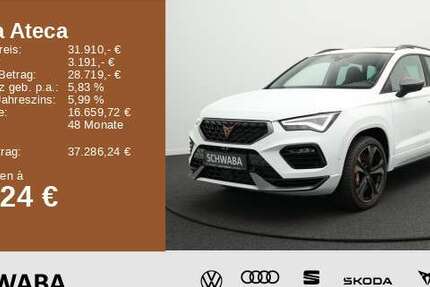 Cupra Ateca 25.500 km 31.910 € Gersthofen 86368