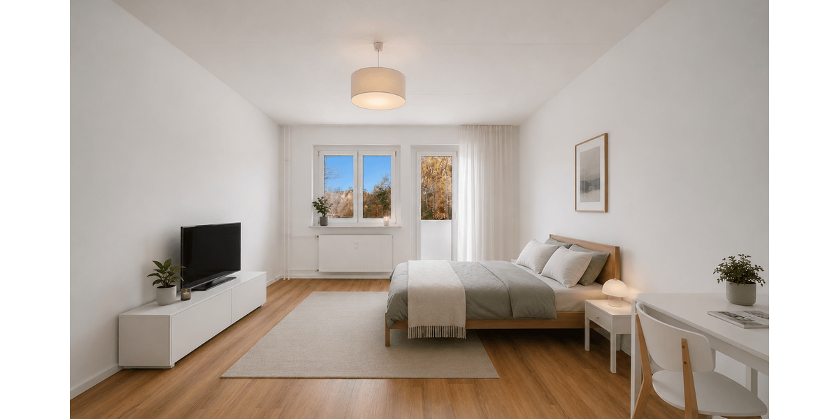Etagenwohnung Strausberg - 1 Zimmer, 34 m&sup2;, 350&euro; | Angebot:26897307
