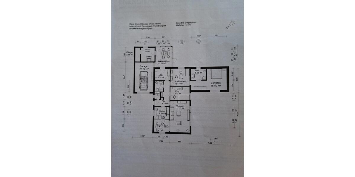 Bungalow Handewitt - 4.5 Zimmer, 105 m&sup2;, 298.000&euro; | Angebot:27301388