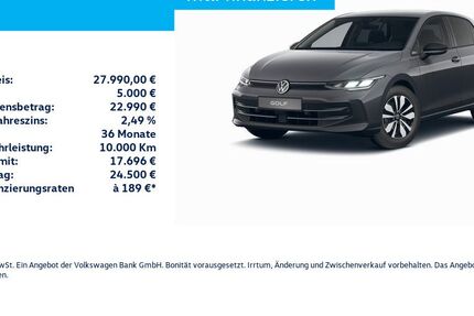VW Golf 5.817 km 27.990 &euro; Schwerin 19057